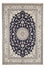 Alfombra persa - Nain - 295 x 195 cm - azul oscuro