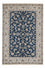 Alfombra persa - Nain - 282 x 193 cm - azul petróleo