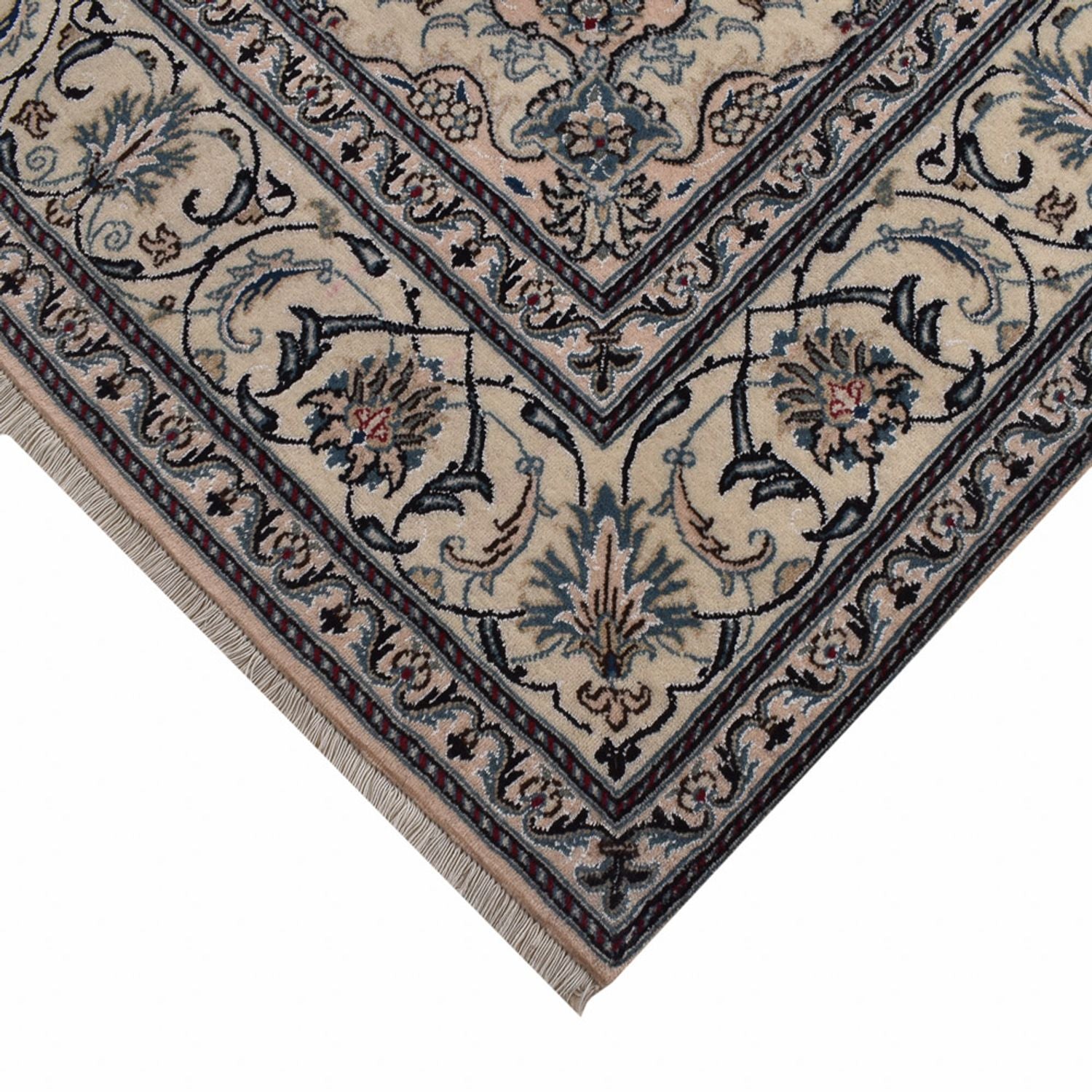 Alfombra persa - Nain - 297 x 203 cm - rojo