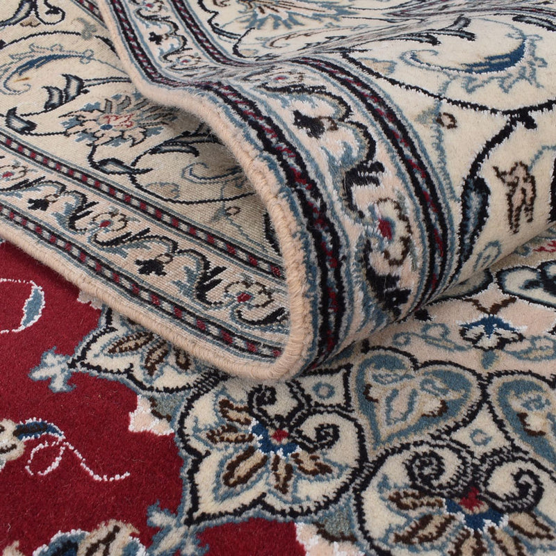Alfombra persa - Nain - 297 x 203 cm - rojo