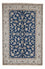 Alfombra persa - Nain - 300 x 196 cm - azul petróleo
