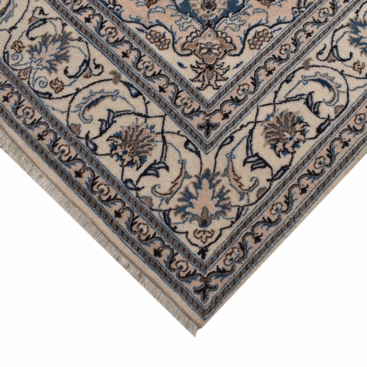 Alfombra persa - Nain - 309 x 197 cm - crema