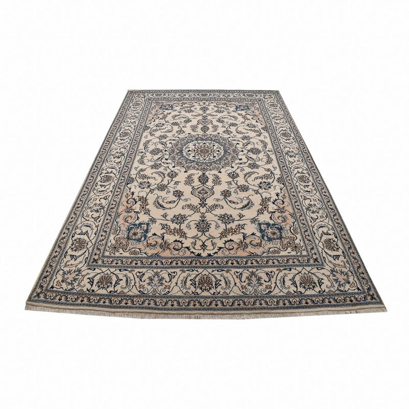 Alfombra persa - Nain - 309 x 197 cm - crema