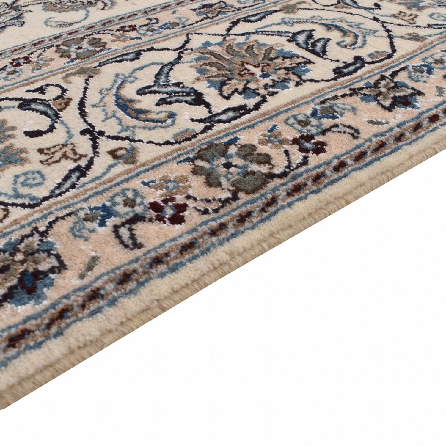 Alfombra persa - Nain - 300 x 198 cm - crema