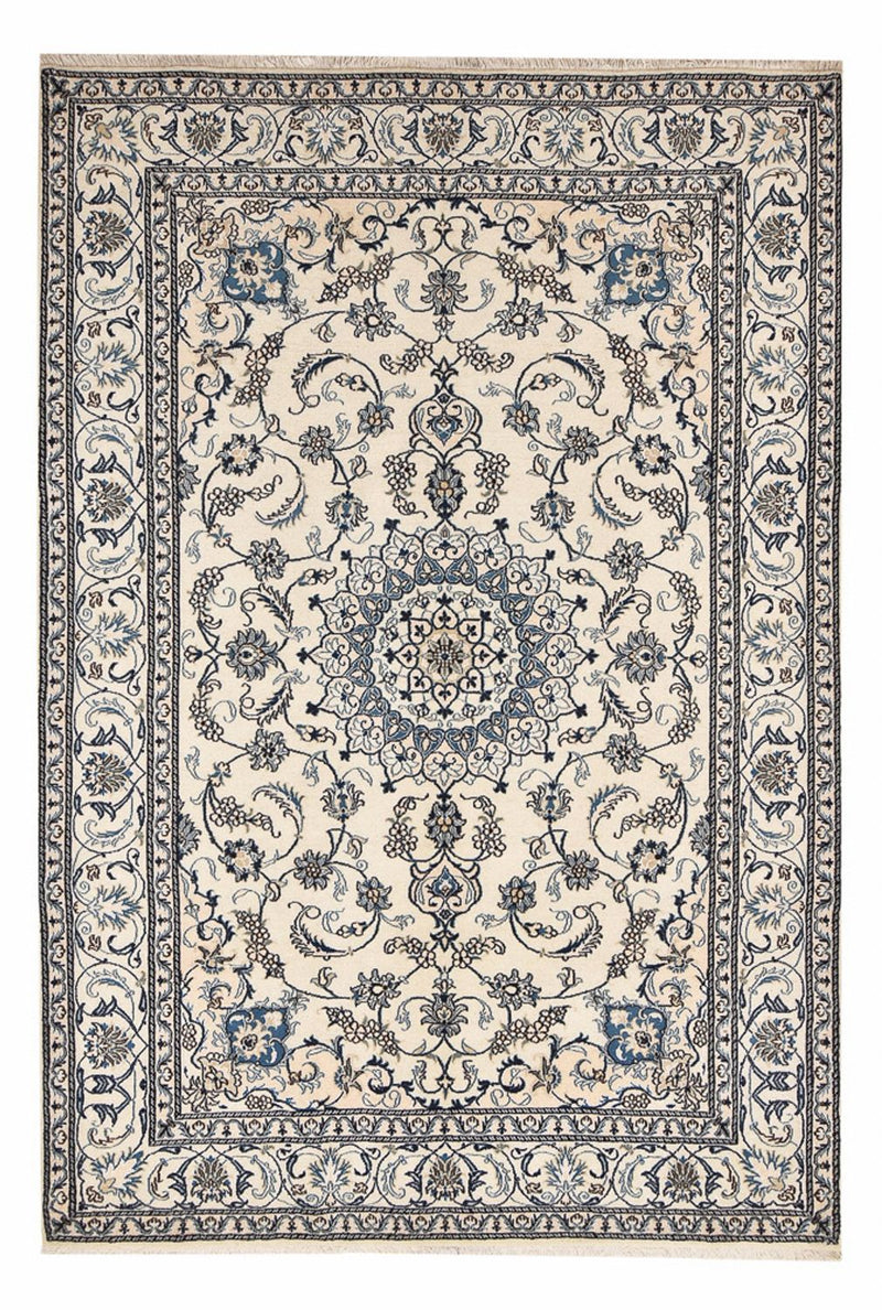 Alfombra persa - Nain - 297 x 197 cm - crema