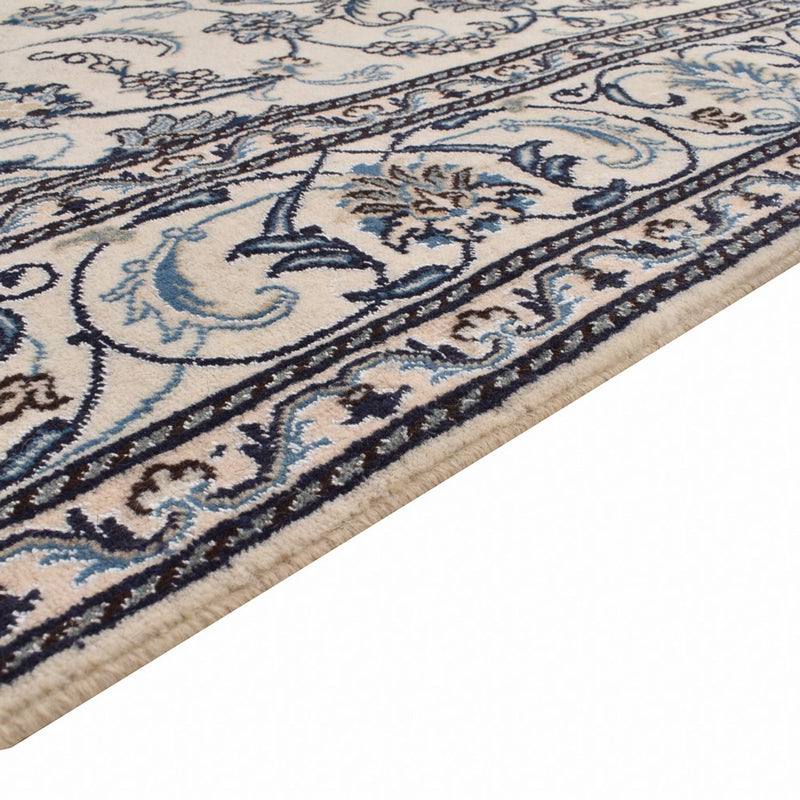 Alfombra persa - Nain - 297 x 197 cm - crema