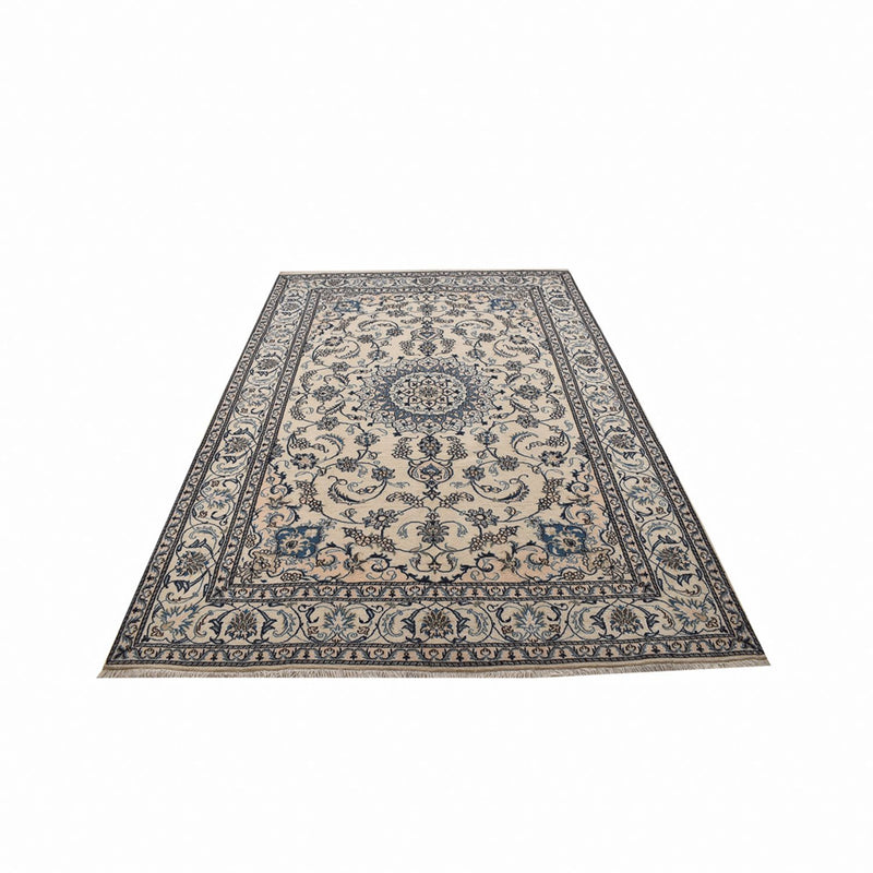 Alfombra persa - Nain - 297 x 197 cm - crema