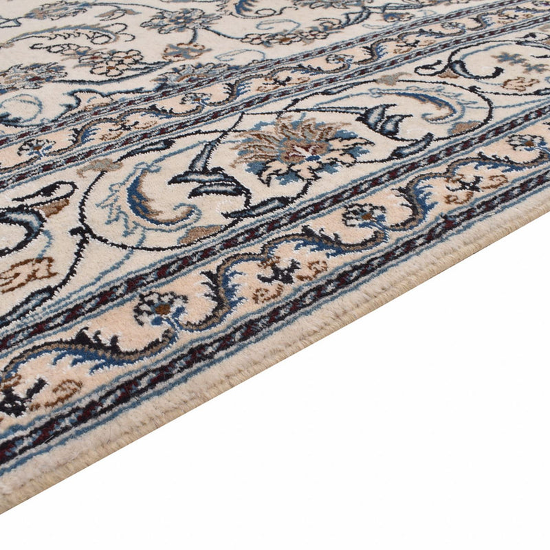 Alfombra persa - Nain - 304 x 203 cm - crema