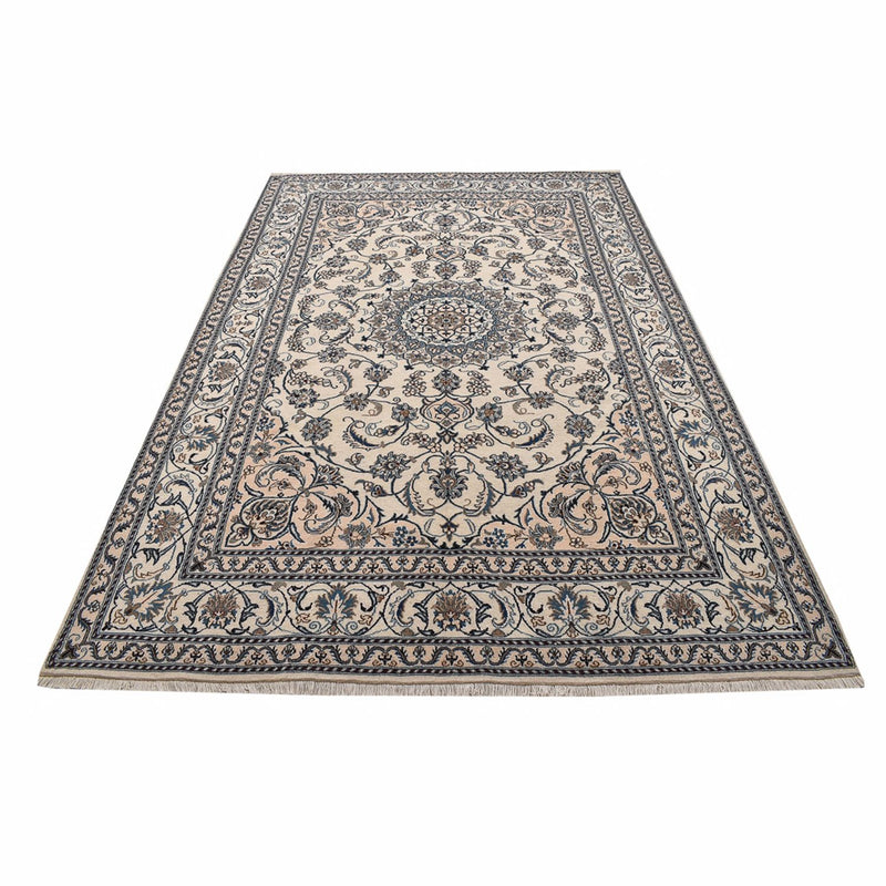 Alfombra persa - Nain - 304 x 203 cm - crema