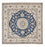 Alfombra persa - Nain cuadrado  - 202 x 195 cm - azul