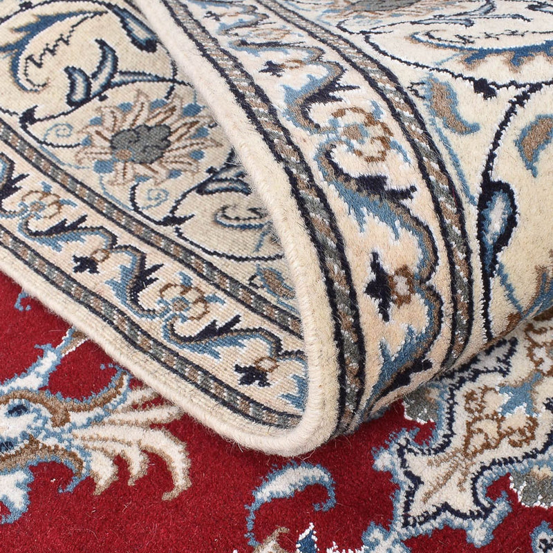 Alfombra persa - Nain - 238 x 168 cm - rojo