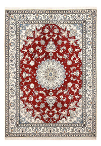 Alfombra persa - Nain - 237 x 165 cm - rojo