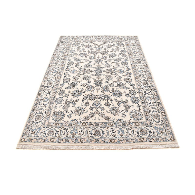 Alfombra persa - Nain - 240 x 165 cm - gris claro