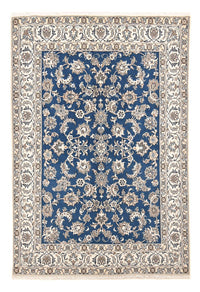 Alfombra persa - Nain - 242 x 165 cm - azul