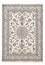 Alfombra persa - Nain - 203 x 145 cm - gris claro