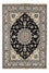 Alfombra persa - Nain - 210 x 149 cm - azul oscuro