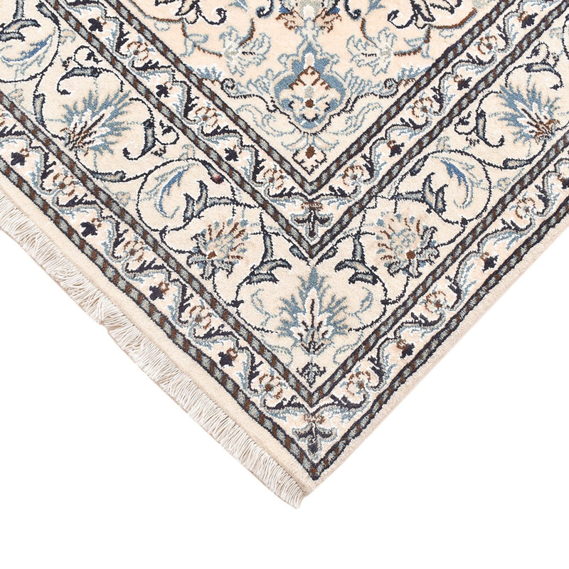 Alfombra persa - Nain - 202 x 150 cm - beige claro