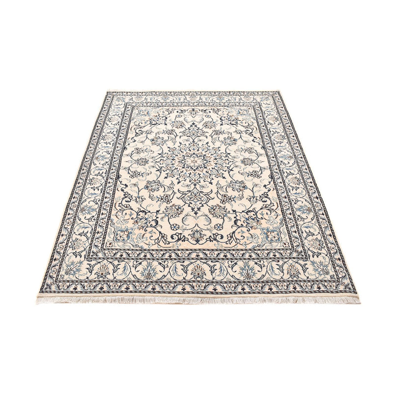 Alfombra persa - Nain - 202 x 150 cm - beige claro