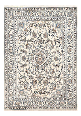Alfombra persa - Nain - 207 x 149 cm - beige claro
