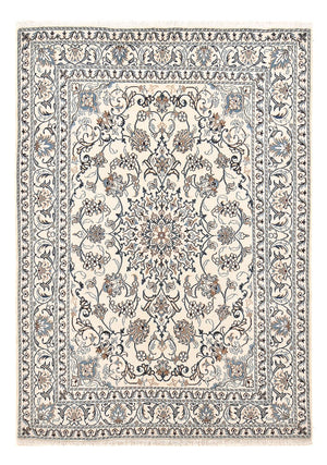Alfombra persa - Nain - 207 x 149 cm - beige claro