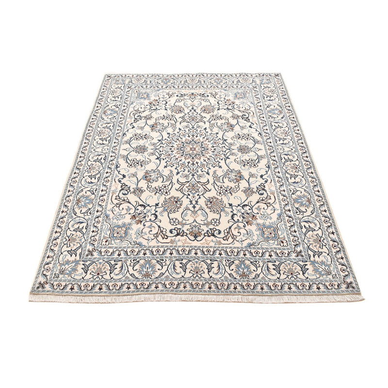 Alfombra persa - Nain - 207 x 149 cm - beige claro