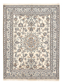 Alfombra persa - Nain - 195 x 147 cm - beige claro