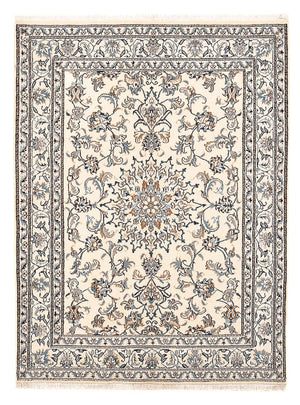 Alfombra persa - Nain - 195 x 147 cm - beige claro