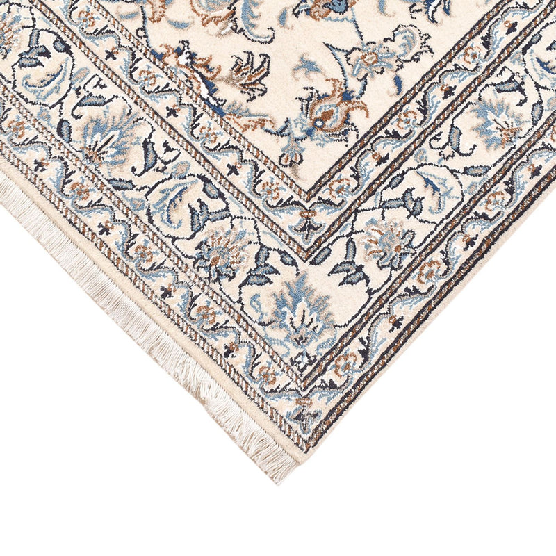 Alfombra persa - Nain - 195 x 147 cm - beige claro