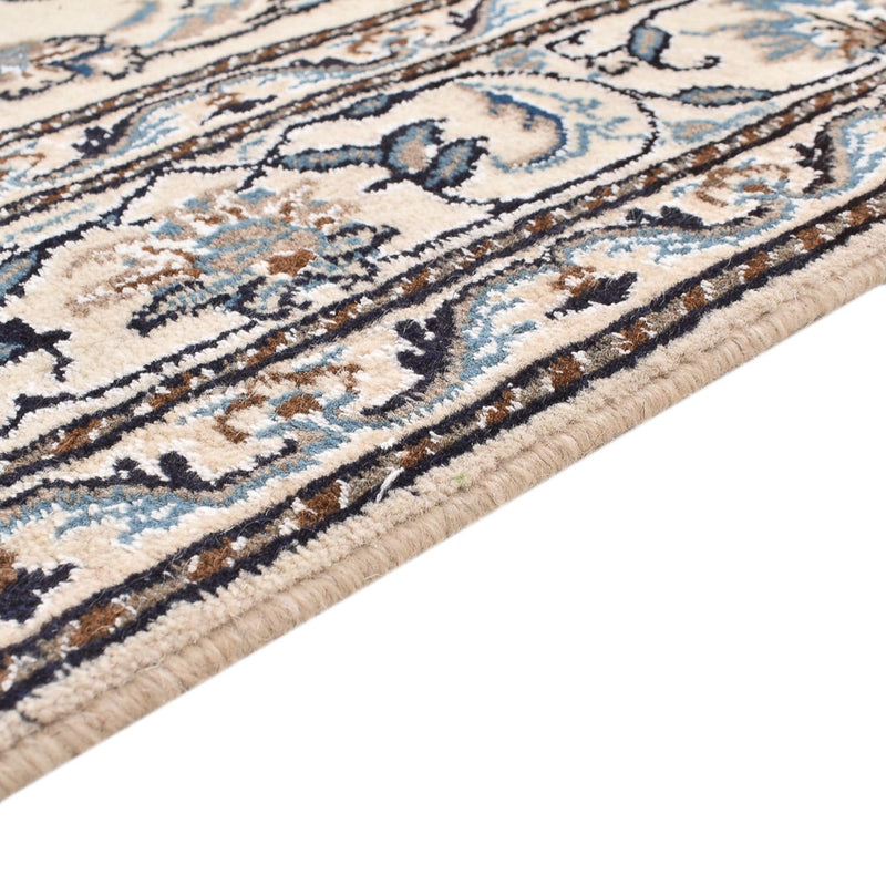 Alfombra persa - Nain - 195 x 147 cm - beige claro