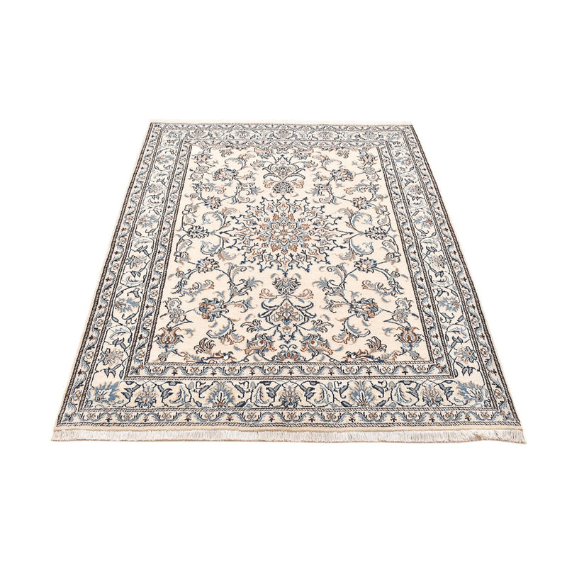 Alfombra persa - Nain - 195 x 147 cm - beige claro