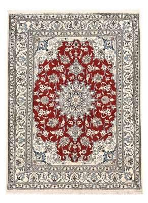 Alfombra persa - Nain - 195 x 143 cm - rojo