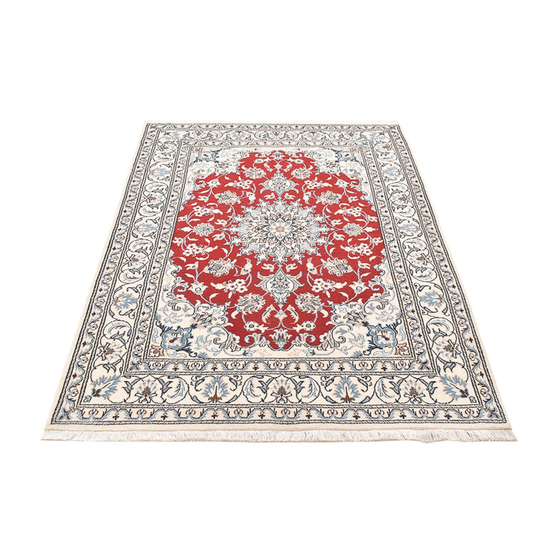Alfombra persa - Nain - 195 x 143 cm - rojo