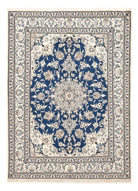 Alfombra persa - Nain - 205 x 149 cm - azul