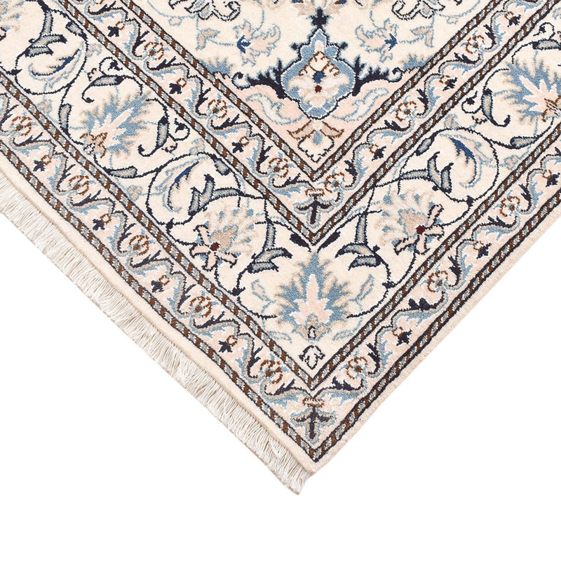 Alfombra persa - Nain - 205 x 149 cm - azul