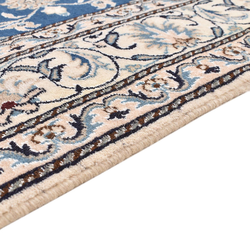 Alfombra persa - Nain - 205 x 149 cm - azul