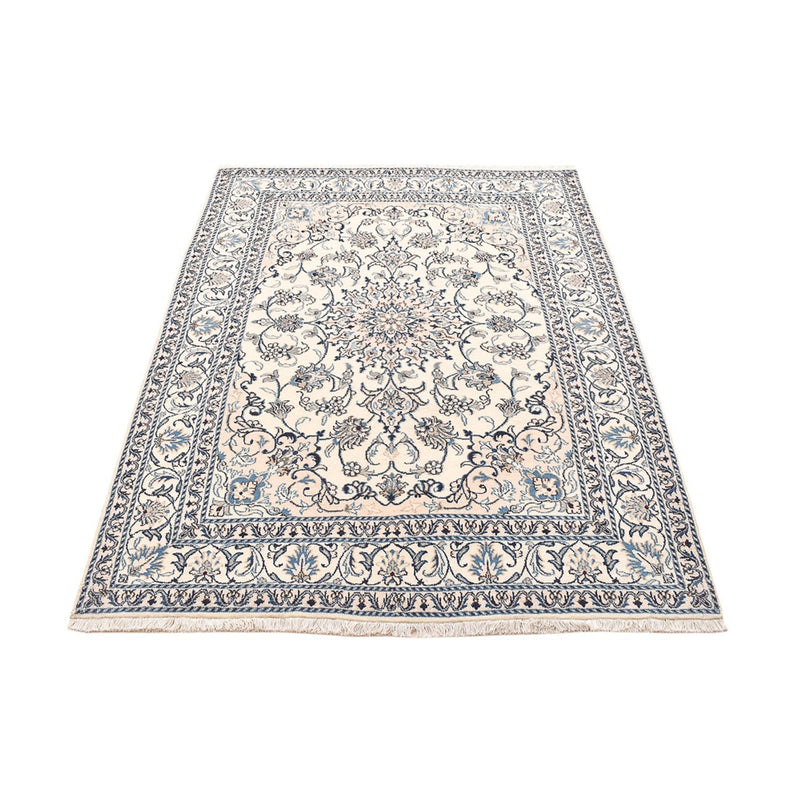 Alfombra persa - Nain - 207 x 152 cm - beige claro