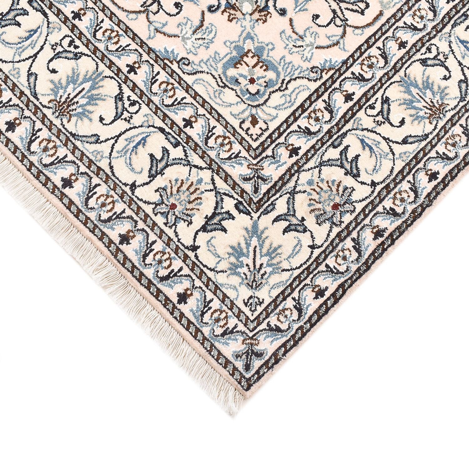 Alfombra persa - Nain - 200 x 148 cm - beige claro