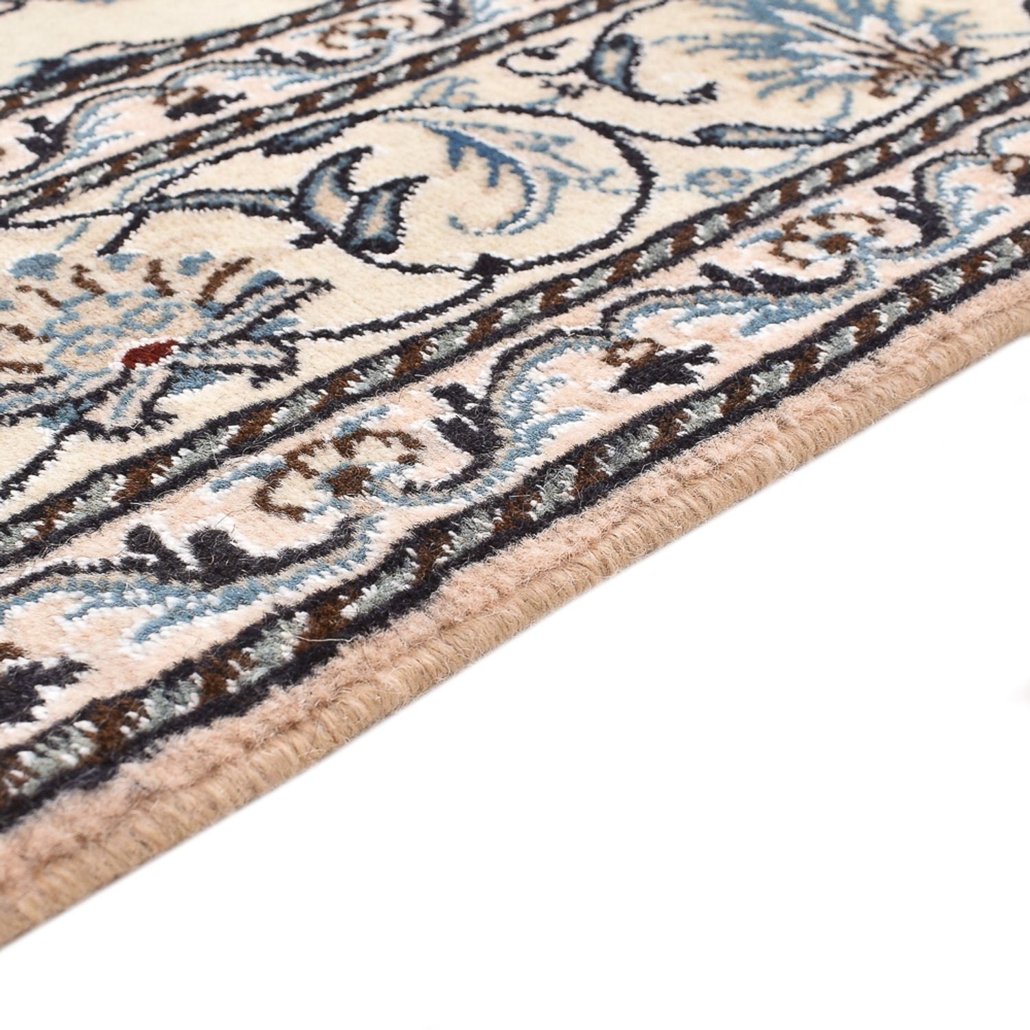 Alfombra persa - Nain - 200 x 148 cm - beige claro