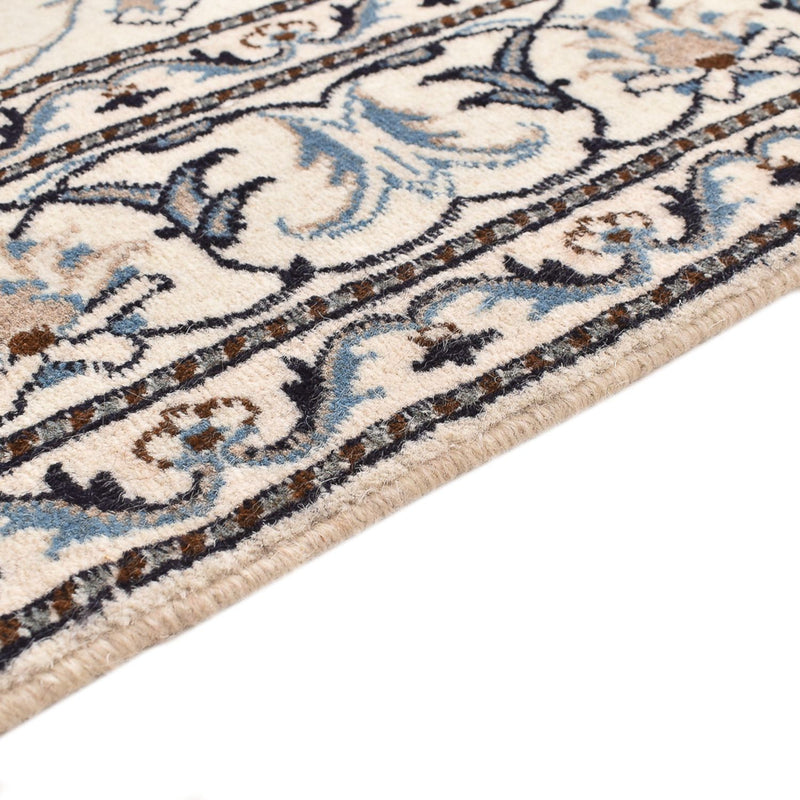Alfombra persa - Nain - 204 x 151 cm - beige claro