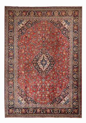 Alfombra persa - Clásica - 335 x 240 cm - rojo