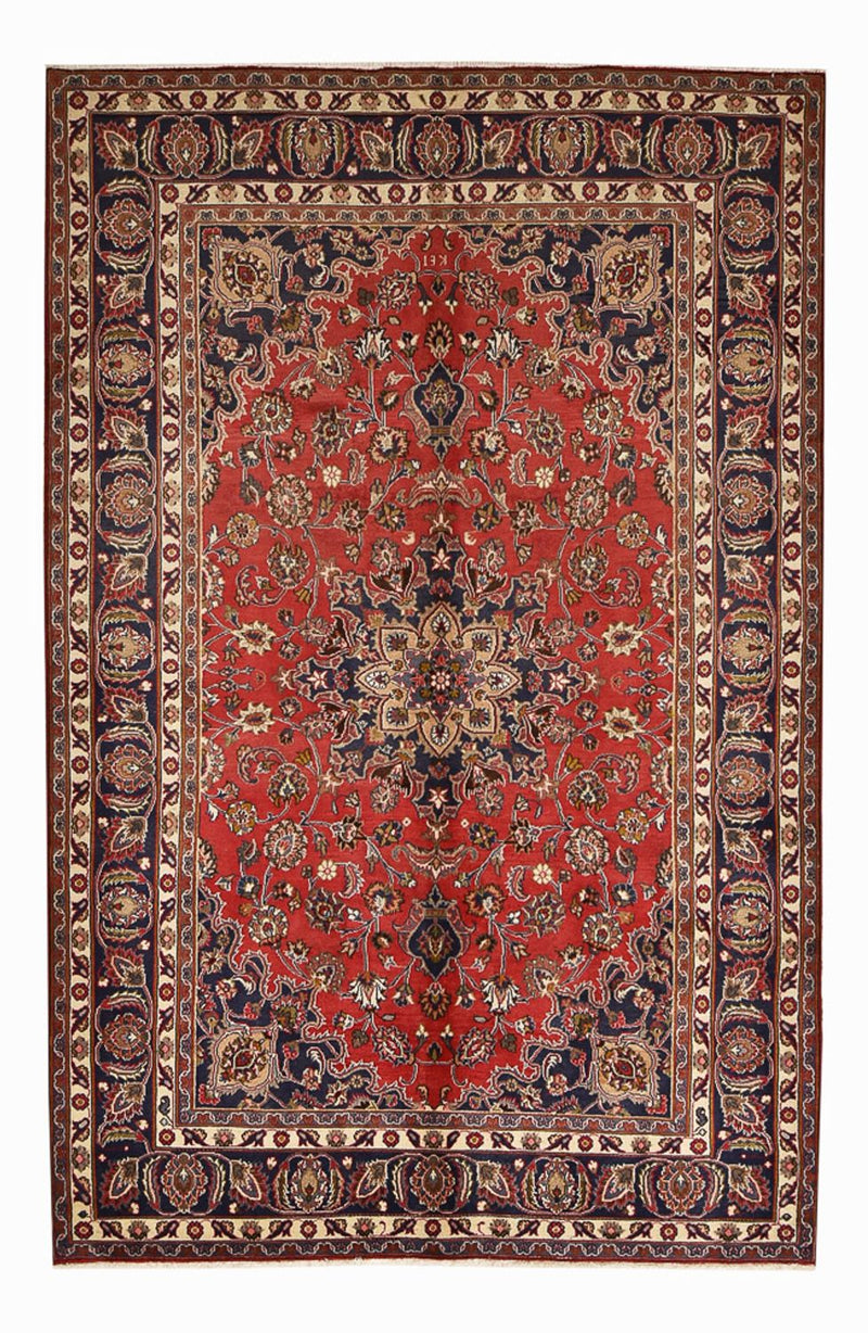 Alfombra persa - Clásica - 297 x 194 cm - rojo