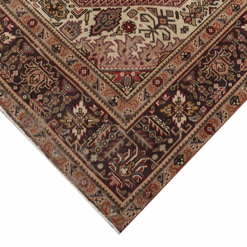 Alfombra persa - Tabriz - 348 x 245 cm - rojo claro