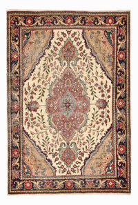 Alfombra persa - Tabriz - 146 x 98 cm - multicolor