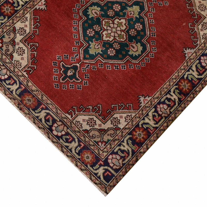 Alfombra de pasillo Alfombra persa - Tabriz - 340 x 96 cm - rojo