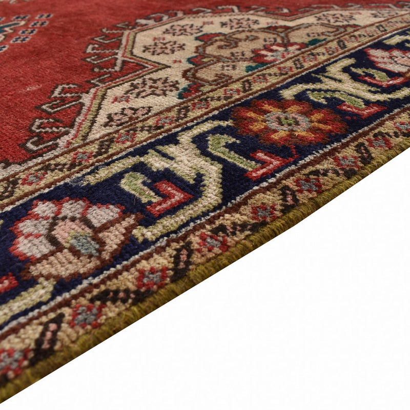 Alfombra de pasillo Alfombra persa - Tabriz - 340 x 96 cm - rojo