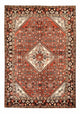 Alfombra persa - Nómada - 218 x 154 cm - rojo claro