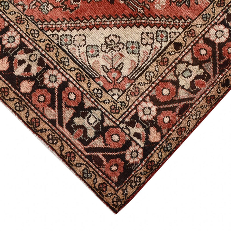 Alfombra persa - Nómada - 218 x 154 cm - rojo claro