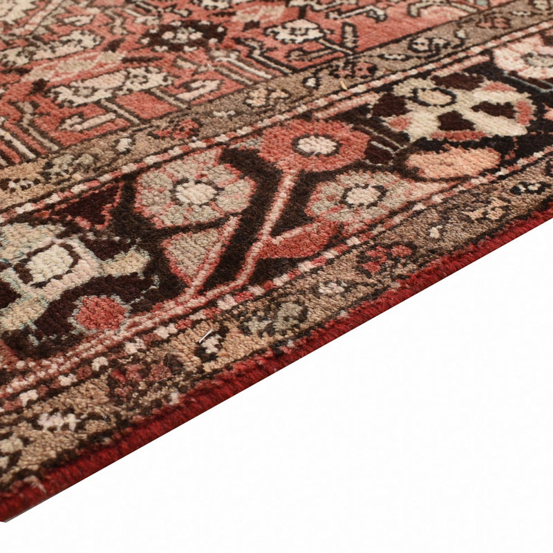 Alfombra persa - Nómada - 218 x 154 cm - rojo claro
