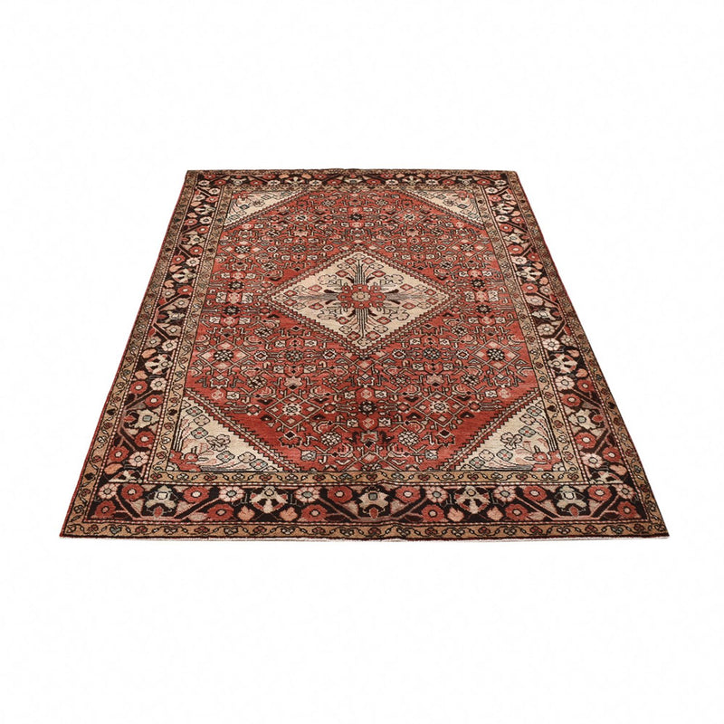 Alfombra persa - Nómada - 218 x 154 cm - rojo claro