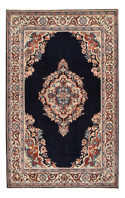 Alfombra persa - Clásica - 205 x 128 cm - azul oscuro